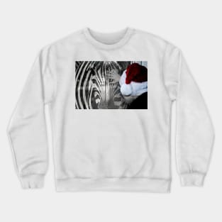 Christmas Zebra Crewneck Sweatshirt